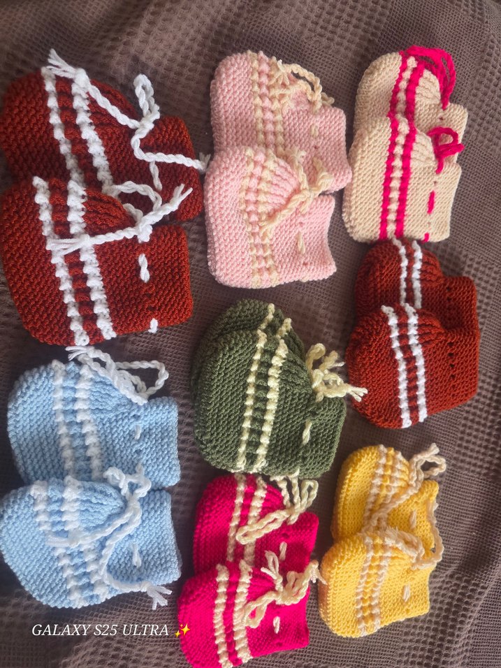 Renkli bebek patikleri - Görsel 3