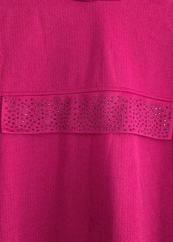 Bordo Uzun Kollu Tunik - Görsel 3