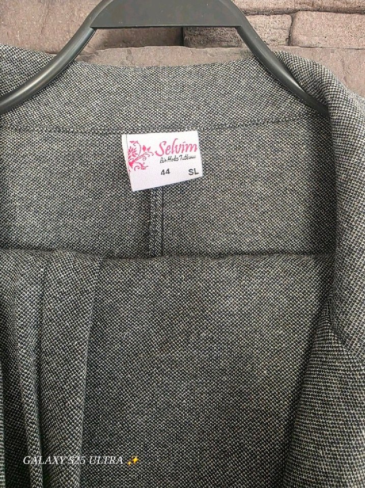 Gri kalin kumas kase takim - Görsel 3