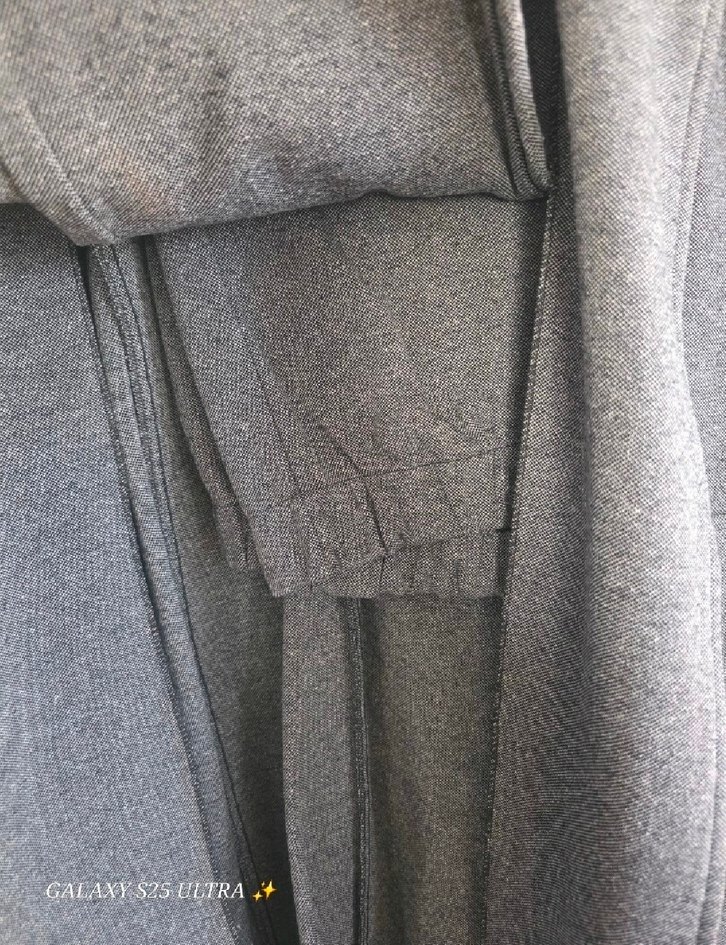 Gri kalin kumas kase takim - Görsel 4