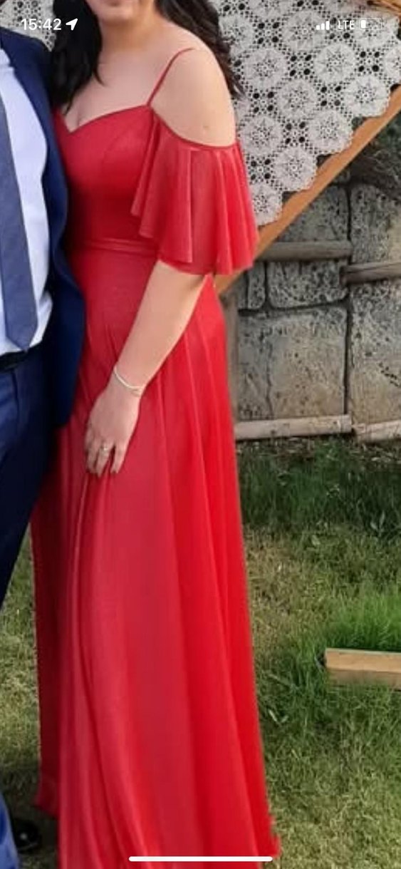 abiye elbise 42 beden - Görsel 3