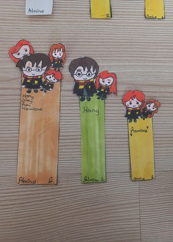 Harry Potter Temalı Renkli Kitap Ayracı Seti - Görsel 2