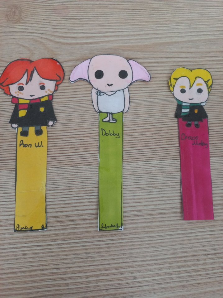 Harry Potter Temalı Renkli Kitap Ayracı Seti - Görsel 4