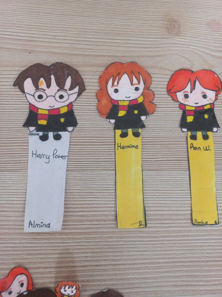 Harry Potter Temalı Renkli Kitap Ayracı Seti - Görsel 3