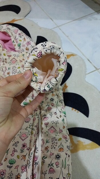 1 Yaş Beden pembe Renk Bebek kiz