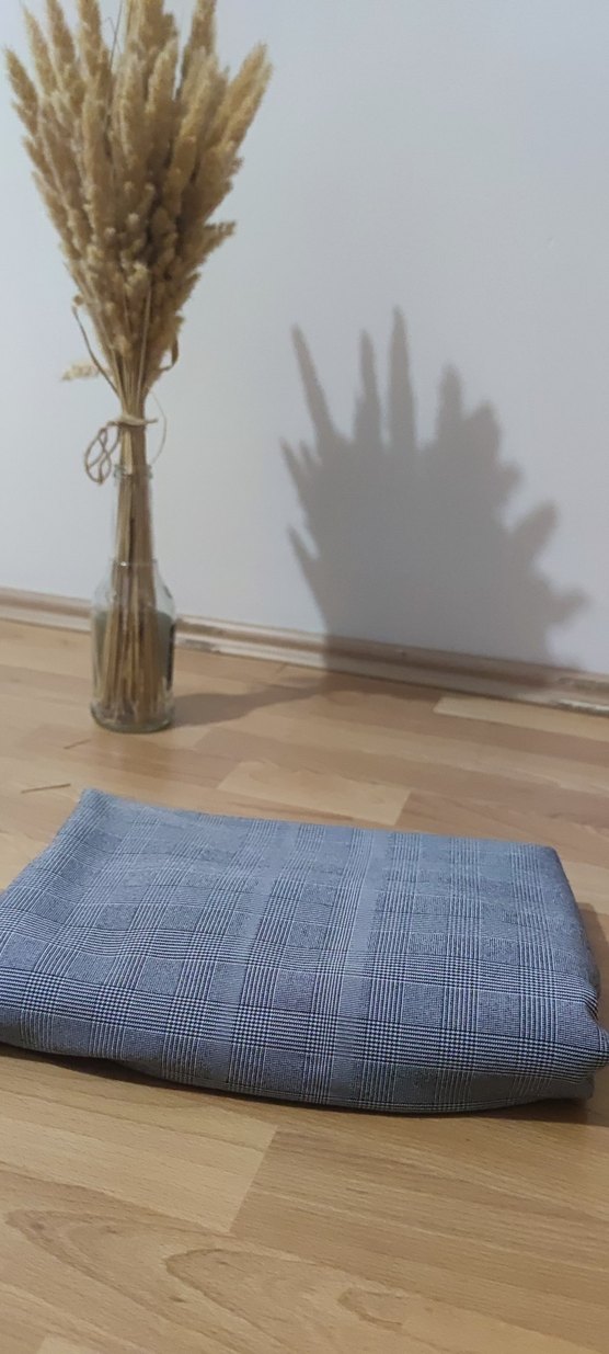 ekose likrali kumaş - Görsel 4