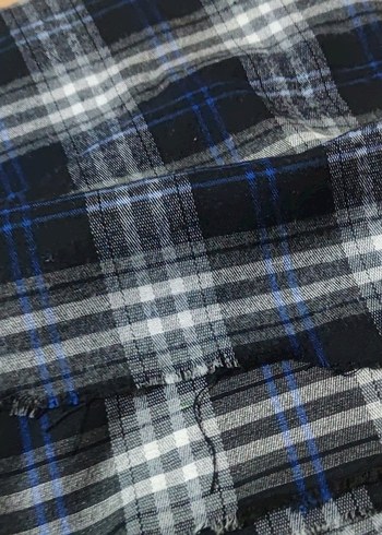 kışlık ekose kumaş 3metre boyu yumuşacık dokusu - Görsel 2