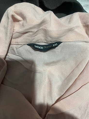 xxl Beden pembe Renk Pembe uzun gömlek