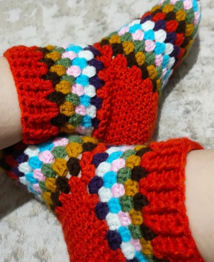 örgü çorap - Görsel 4