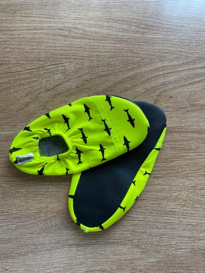 Sarı Renkli Baskılı Havuz Patiği - Görsel 2