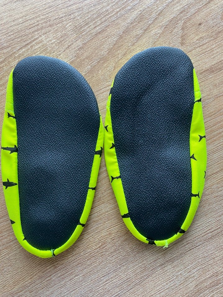 Sarı Renkli Baskılı Havuz Patiği - Görsel 4