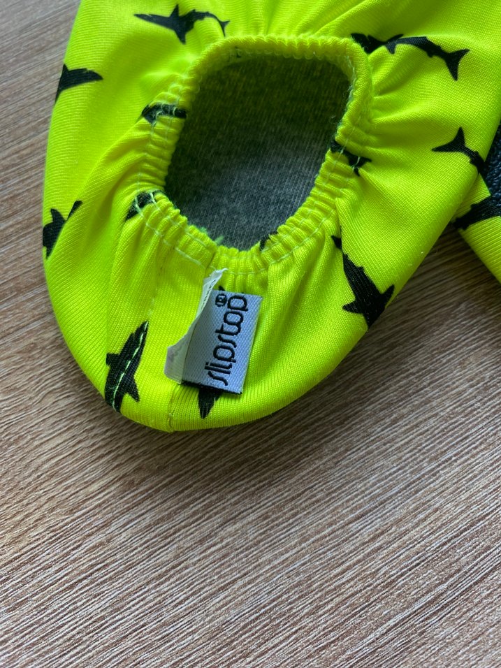 Sarı Renkli Baskılı Havuz Patiği - Görsel 3