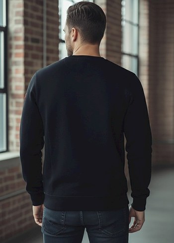 xl Beden siyah Renk YENİ ETİKETLİ SWEATSHİRT