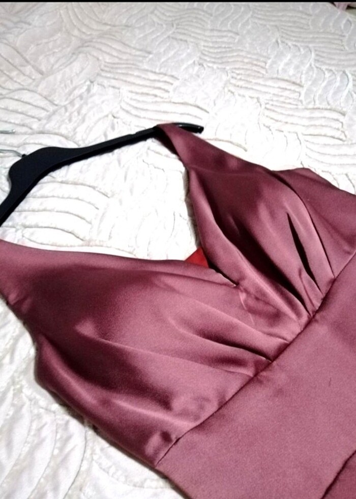 MADONNA MODEL SATEN ABİYE - Görsel 2