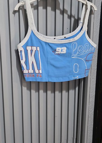 Koton Kızlar için Mavi Denim Sporcu Üst