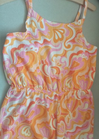 Pembe Pastel Desenli Bohem Uzun Tulum - Görsel 6