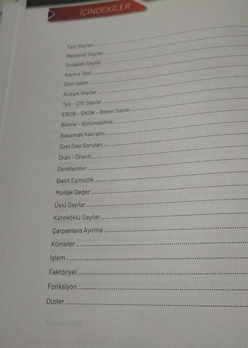 KPSS Sayılar Cebir Soru Bankası - Yektuğmat - Görsel 6