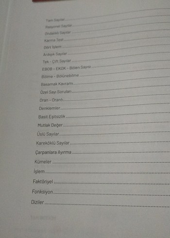 KPSS Sayılar Cebir Soru Bankası - Yektuğmat - Görsel 5