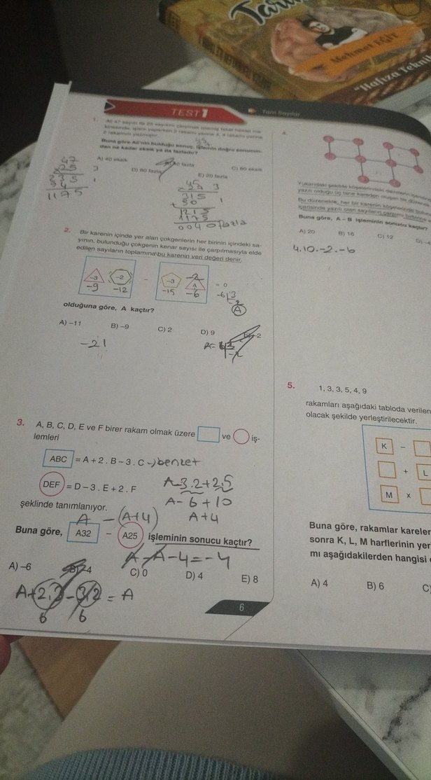 KPSS Sayılar Cebir Soru Bankası - Yektuğmat - Görsel 2