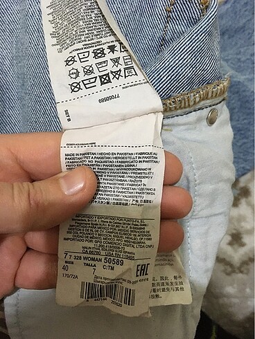 l Beden mavi Renk Mango jean