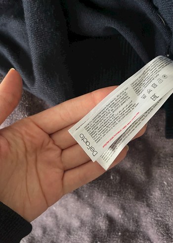 Kadın Lacivert Kazak - Görsel 3