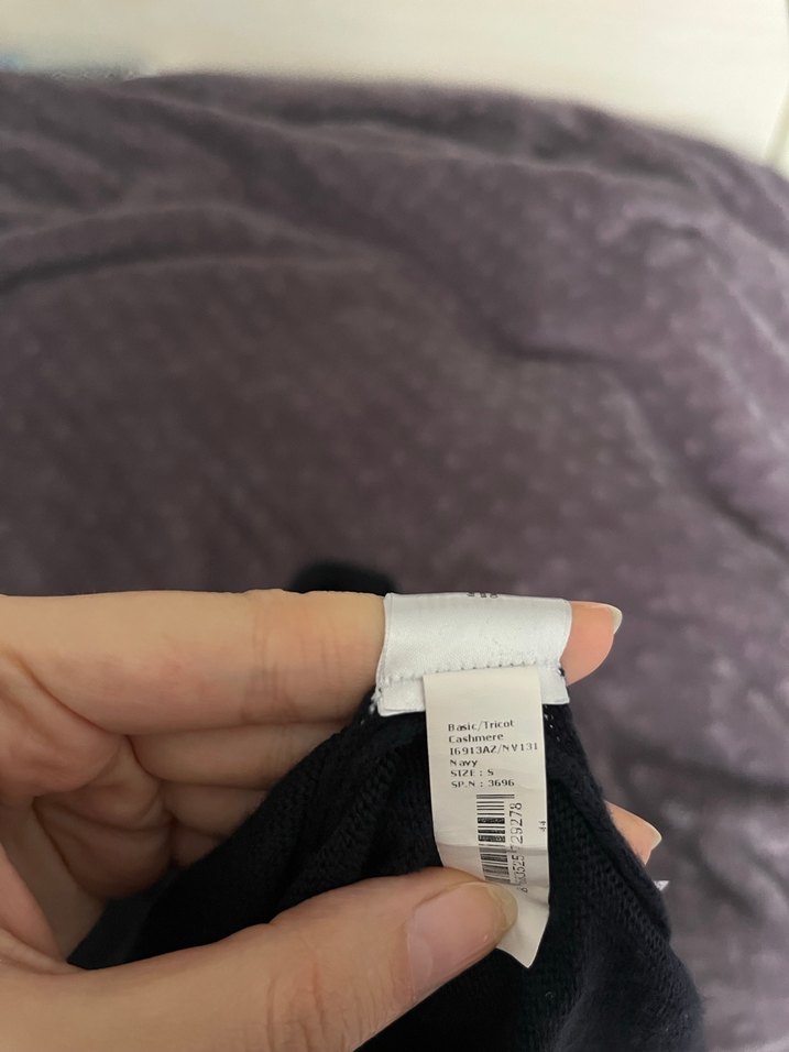 Kadın Lacivert Kazak - Görsel 4