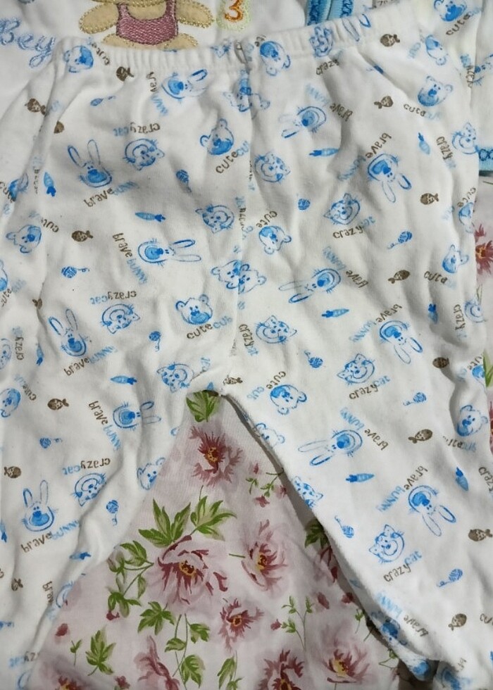 Bebek hastane çıkışı pijama takımı - Görsel 2