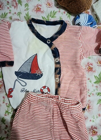 Bebek hastane çıkısı pijama takım - Görsel 2