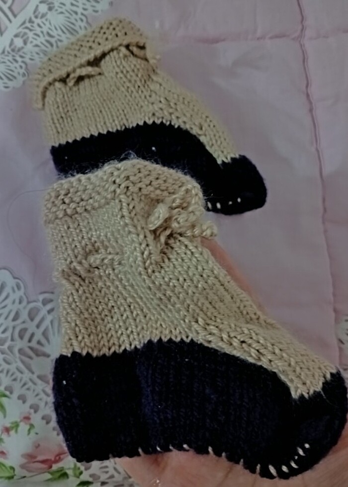 Bebek patik el örgüsüdür - Görsel 2