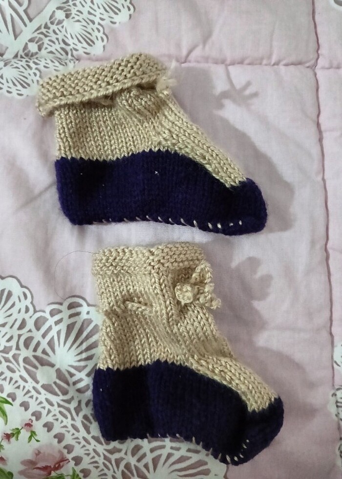 Bebek patik el örgüsüdür - Görsel 3