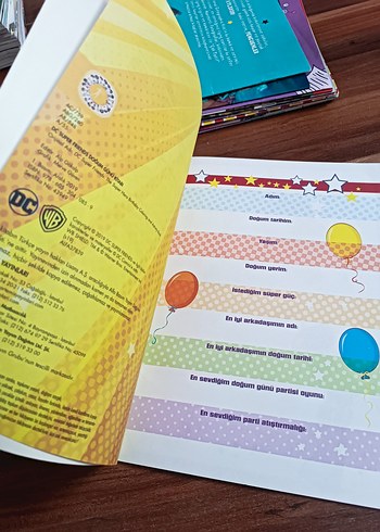 Süper Kahramanlar Doğum Günü Kitabı - Görsel 2