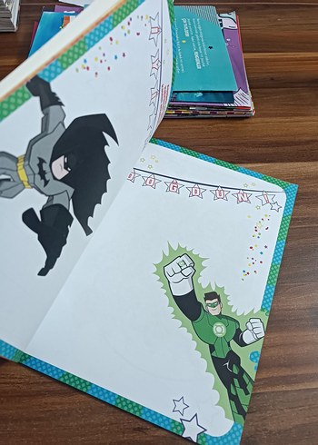 Süper Kahramanlar Doğum Günü Kitabı - Görsel 4
