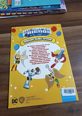 Süper Kahramanlar Doğum Günü Kitabı - Görsel 10