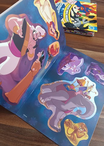 Disney Aladdin Boya Oku Yapıştır Kitabı - Görsel 5