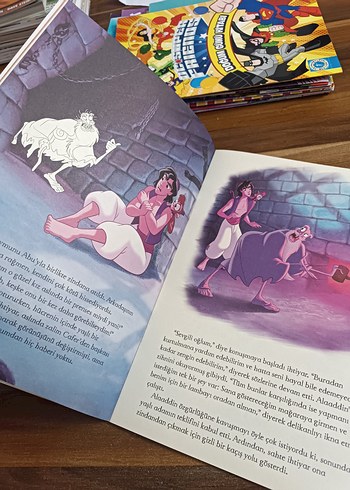 Disney Aladdin Boya Oku Yapıştır Kitabı - Görsel 3
