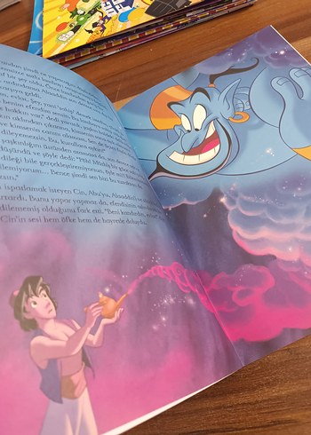 Disney Aladdin Boya Oku Yapıştır Kitabı - Görsel 7