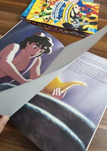 Disney Aladdin Boya Oku Yapıştır Kitabı - Görsel 6