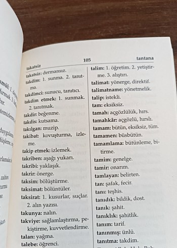 Altın Eş Anlamlı ve Karşıt Anlamlı Kelimeler Sözlüğü - Görsel 6