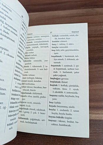 Altın Eş Anlamlı ve Karşıt Anlamlı Kelimeler Sözlüğü - Görsel 5