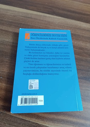 Altın Eş Anlamlı ve Karşıt Anlamlı Kelimeler Sözlüğü - Görsel 3