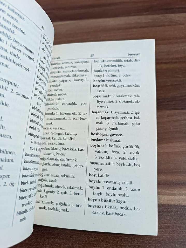 Altın Eş Anlamlı ve Karşıt Anlamlı Kelimeler Sözlüğü - Görsel 5