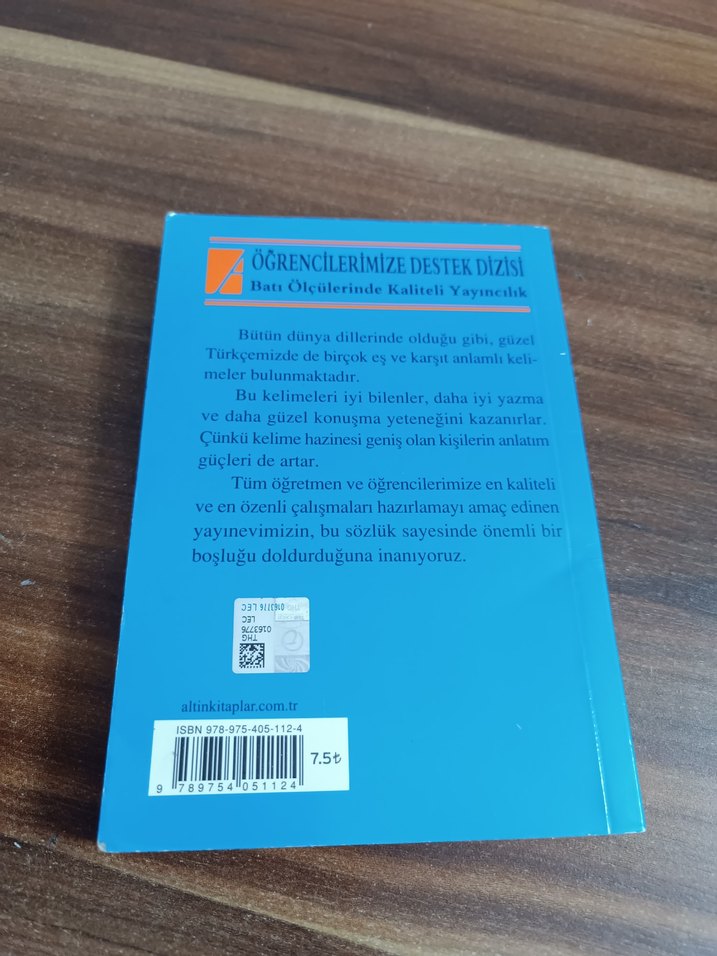 Altın Eş Anlamlı ve Karşıt Anlamlı Kelimeler Sözlüğü - Görsel 3