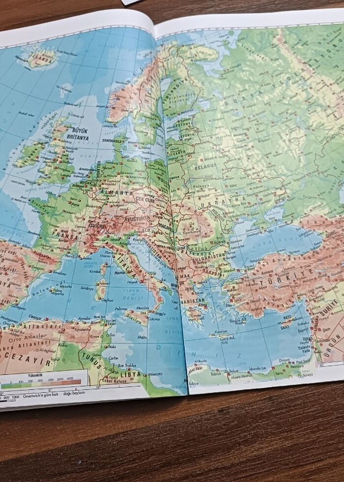 İlk Atlas - Saygı Yayınları  - Görsel 3