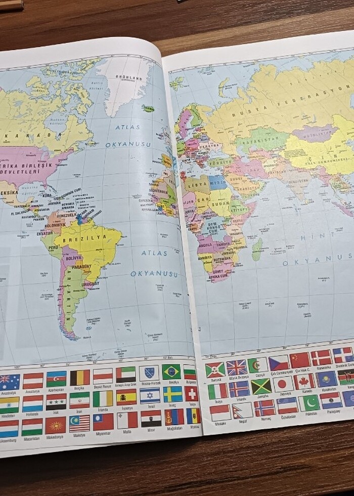 İlk Atlas - Saygı Yayınları  - Görsel 4