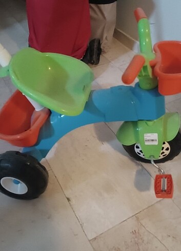 Beden çeşitli Renk 3 Tekerlekli Ebeveyn Kontrollü Bisiklet