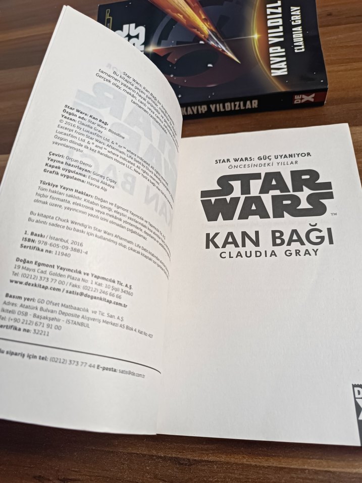 Star Wars Kan Bağı - Claudia Gray - Görsel 2