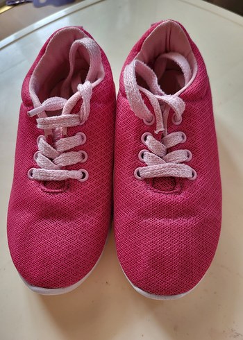 Kız Çocuk Pembe Rahat Spor Ayakkabı - Görsel 2