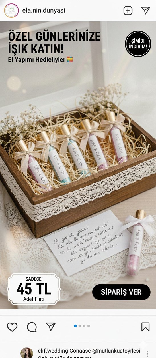 Renkli Şekerli Mini Cam Tüp Hediyelik - Görsel 3