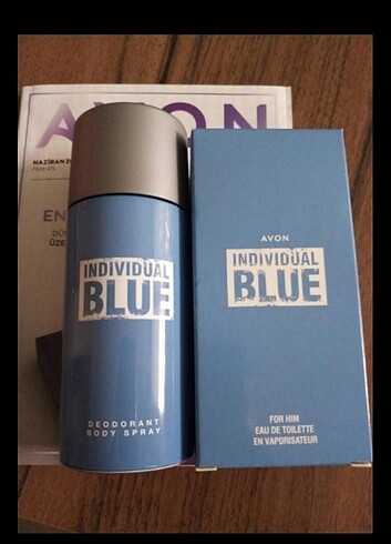 AVON INDIVIDUAL BLUE PARFÜM VE ROLLON 