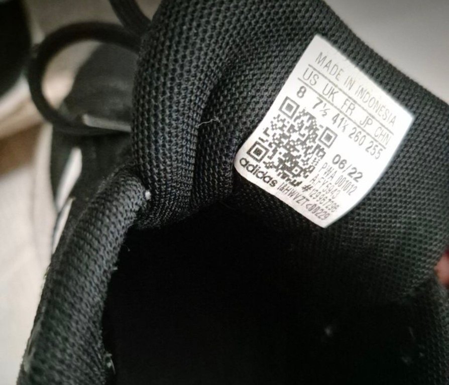 Siyah Spor Ayakkabı erkek 41 numara - Görsel 2